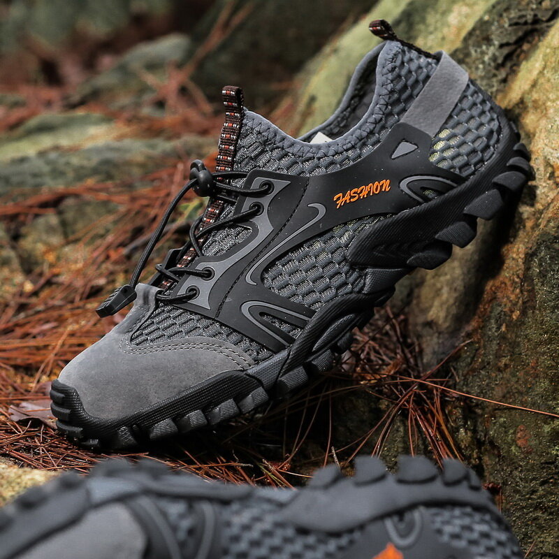 2021 sandali da uomo antiscivolo traspirante wading creek scarpe casual estate escursionismo scarpe da esterno in rete scarpe taglia grande 38-50