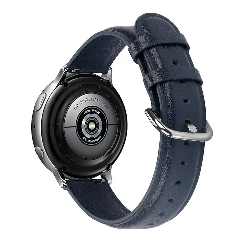 Skórzany pasek do Samsung Active2 44mm 40mm SM-R820 R830 R500 R600 R810 Galaxy zegarek 42 aktywny 2 pasek na rękę bransoletka Watchband