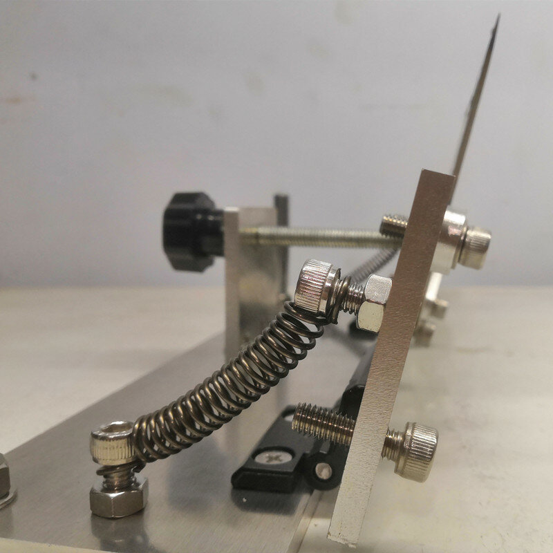 Piezas de amoladora de correa, Jig afilador de cuchillos, localizador de cuchillos, Clip de afilado para máquina lijadora de correa