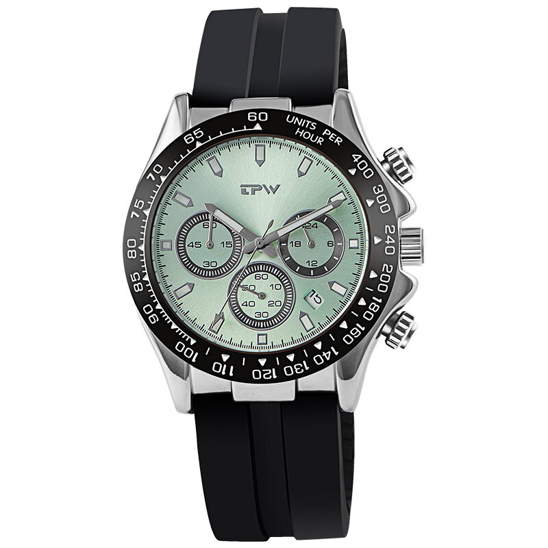 TPW marque de luxe montre à Quartz hommes montre chronographe Sport montre