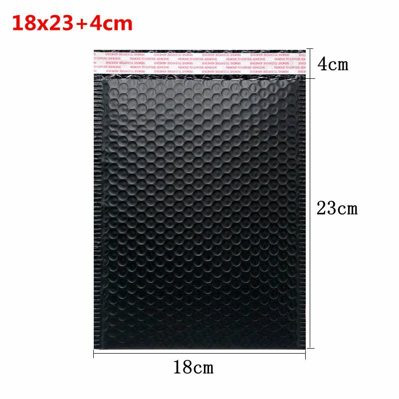 100Pcs/Lot Black Foam Envelope Bags Self Seal Mailers Padded Shipping Envelope With Bubble Mailing Bag Shipping Gift Package Bag