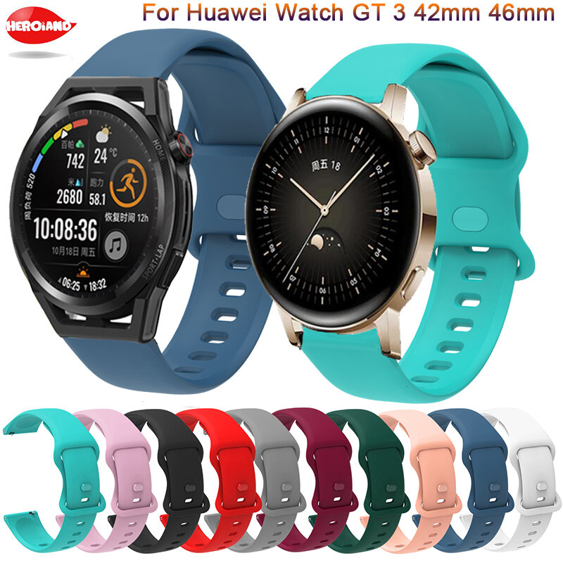 Cinturino per Huawei Watch GT3 GT 3 GT2 2 42mm 46mm Smart Watch Honor Magic watch cinturino da polso di ricambio Correa nuovo