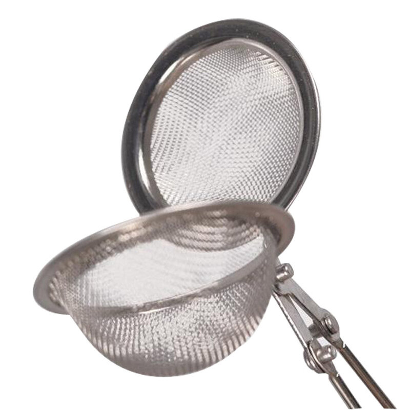 Reusable Stainless Stainless Steel Tea Infuser Sphere Mesh Tea Strainer Coffee Herb Spice Filter Diffuser Handle Tea Ball