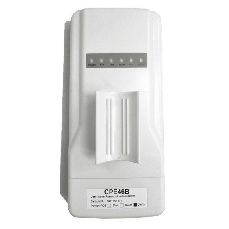 Roteador WiFi ao ar livre com cliente ponte, repetidor CPE WiFi, Lange Bereik, 300Mbps, 2.4G, 1km, ghz, 9344 Chipset