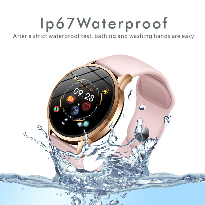 LIGE fit bit Smart Bracelet Men Sport smart Watch IP67 Waterproof Fitness Tracker heart rate Monitor Pedometer Wristband Women