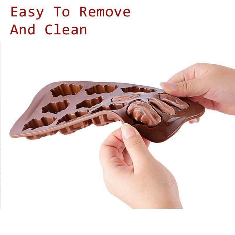 Silicone Chocolate Bar Mold Chocolate Candy Baking Mould Non-stick Cake Mold DIY Jelly Fondant Molds Cake Decorating Tools