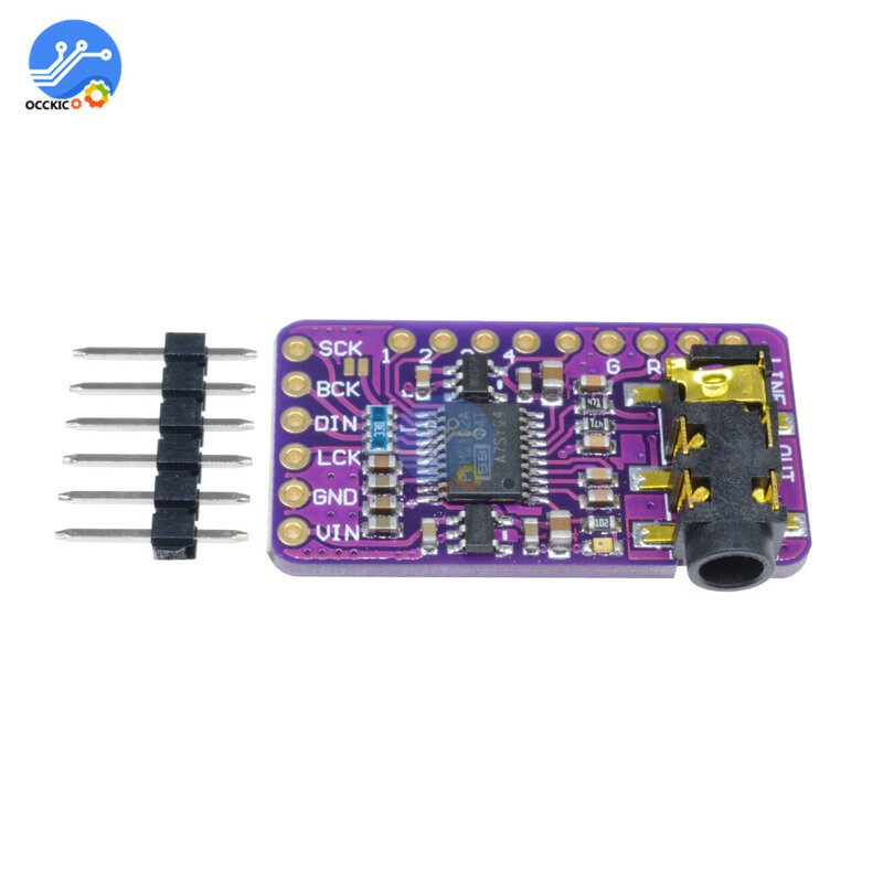 PCM5102 Decoder Board GY-PCM5102 I2S Interface Speaker Audio Sound Board Amplifier Player Module DAC for Raspberry