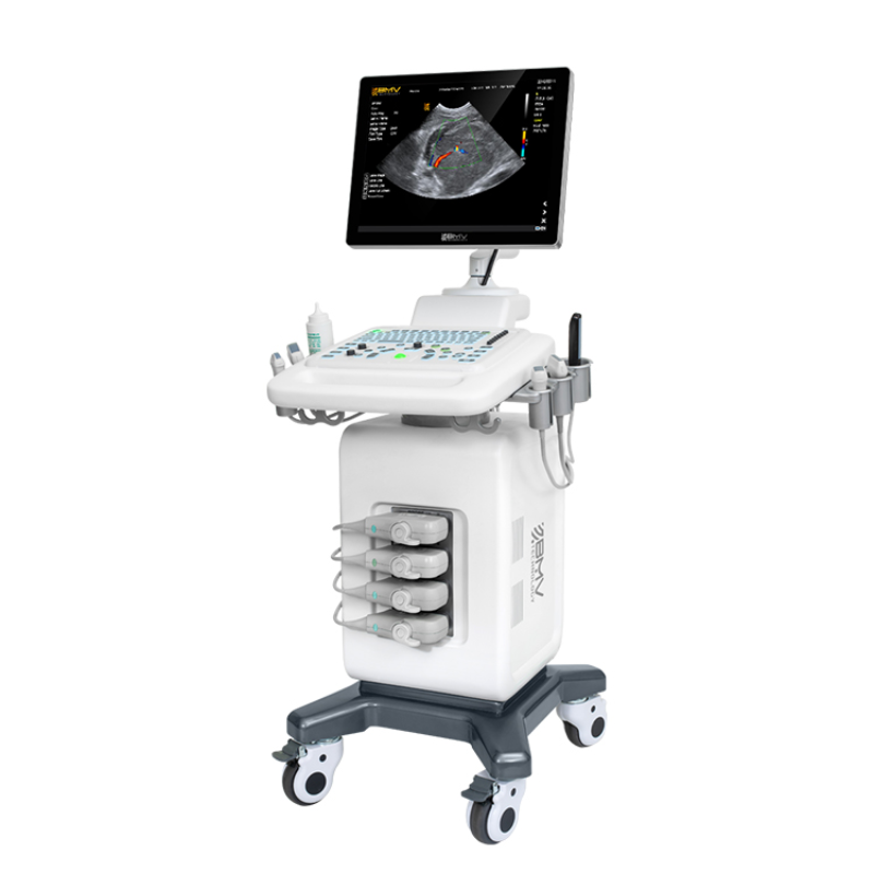 Bpu90 cor doppler ultrassom sistema ecograf carrinho-baseado pet clínica veterinária ultrassom equipamentos médicos veterinários