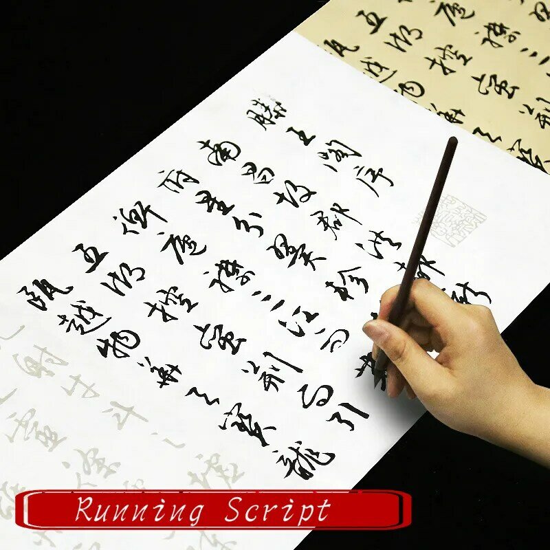 Cuaderno de caligrafía tradicional China, cuaderno de escritura para correr, principiante, pincel chino, práctica de caligrafía