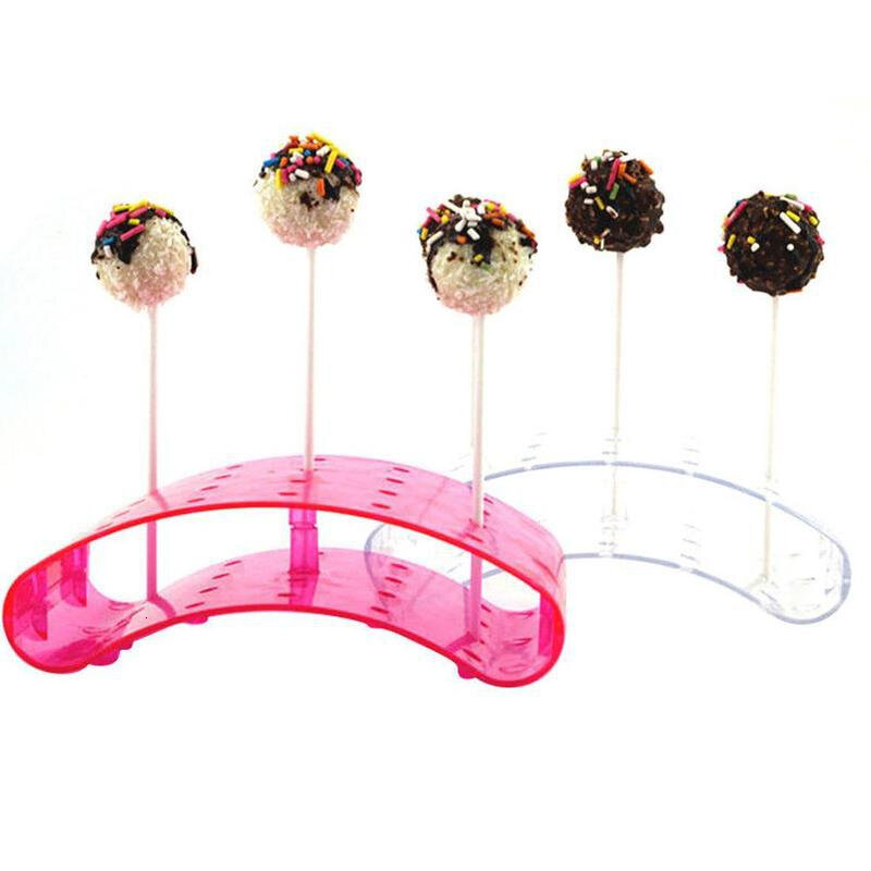 20 buracos bolo pop lollipop suporte com prateleira diy ferramentas de cozimento display titular lollipop vara diy bakeware bolo cozinha gadgets