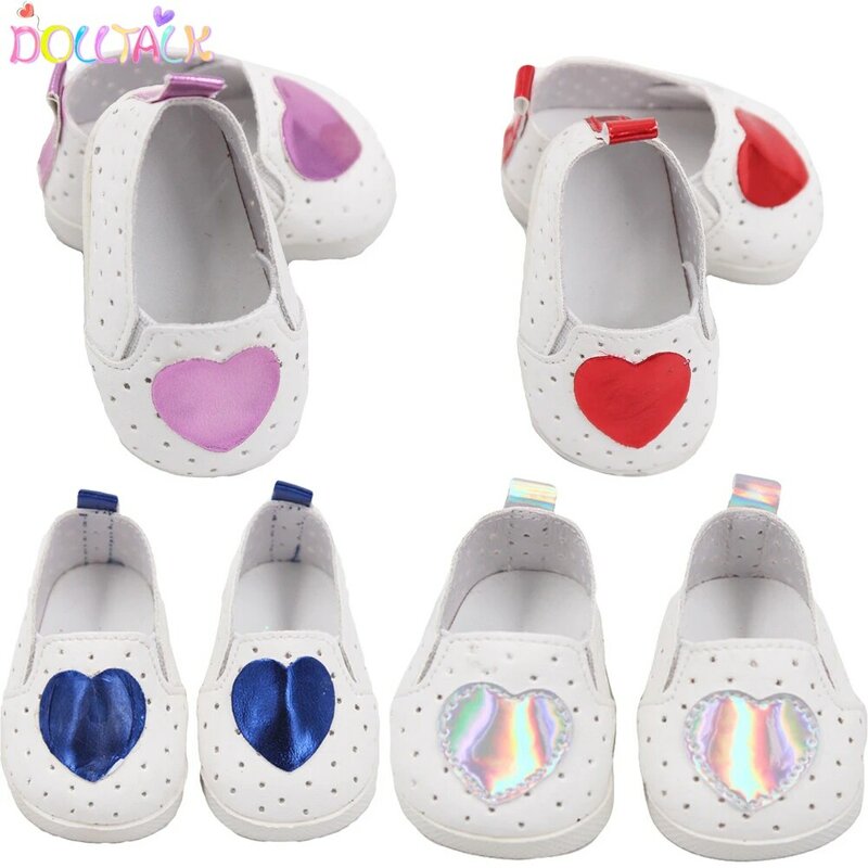 Pakaian Sepatu Boneka Buatan Tangan Sepatu Bot Kapten Panas 7Cm Sepatu Mini untuk 18 Inci Amerika & 43Cm Bayi Baru Lahir, Aksesori Boneka Perempuan OG