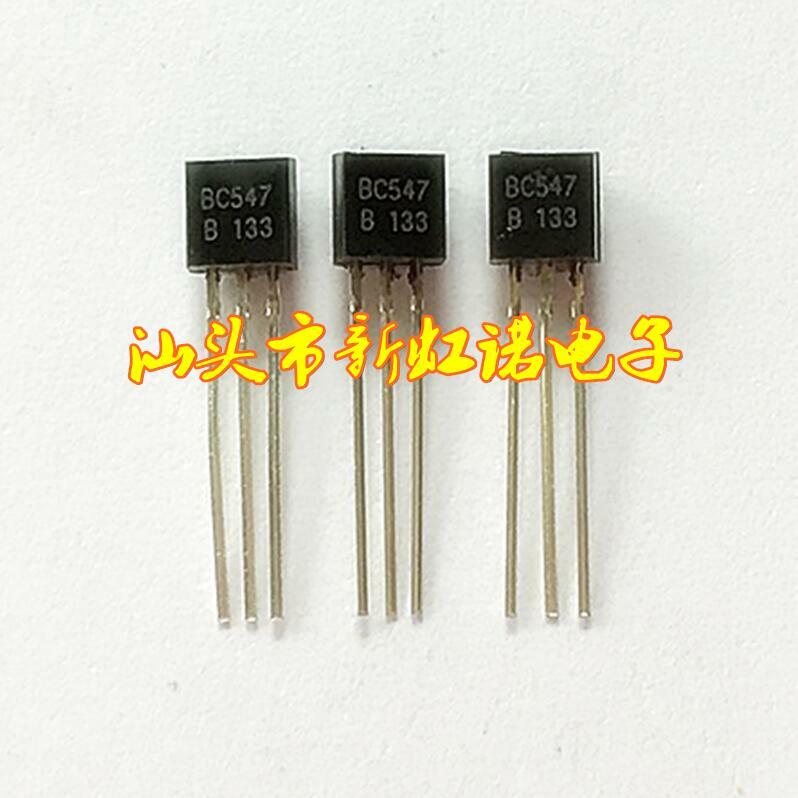Triodo de circuito integrado BC547 TO-92, nuevo, Original, pequeño, 5 unidades/lote