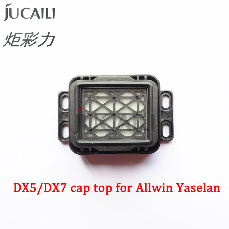 Yucaili 1 шт. хорошее качество чернильная крышка Топ для Epson DX5/DX7 печатающая головка для ALLWIN yaselan части принтера чернильная прокладка укупорка