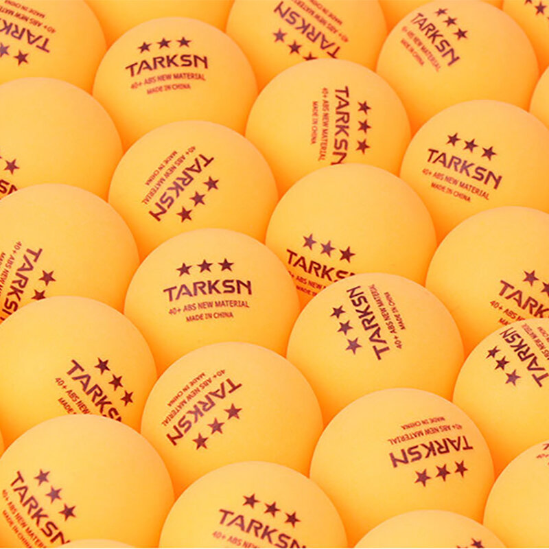 TARKSN 10Pcs ABS Bahan Bola Tenis Meja 3 Star 40 + Mm 2.8G Plastik Bola Ping Pong untuk tableTennis Tenis PingPong Bola