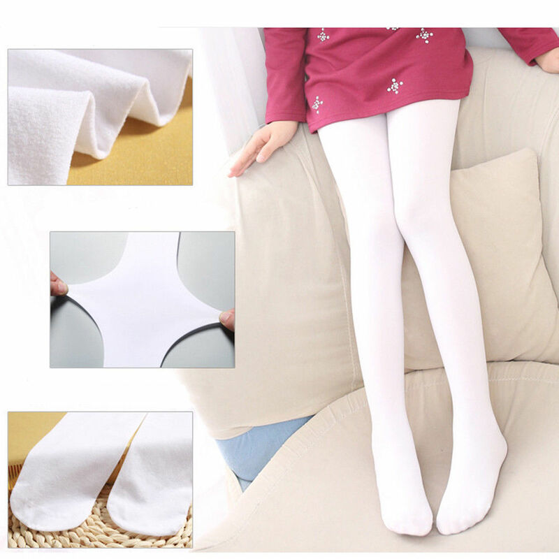 Meia-calça justa de algodão para bebê recém-nascido, meias-calças coloridas para meninas de 4 a 12 anos