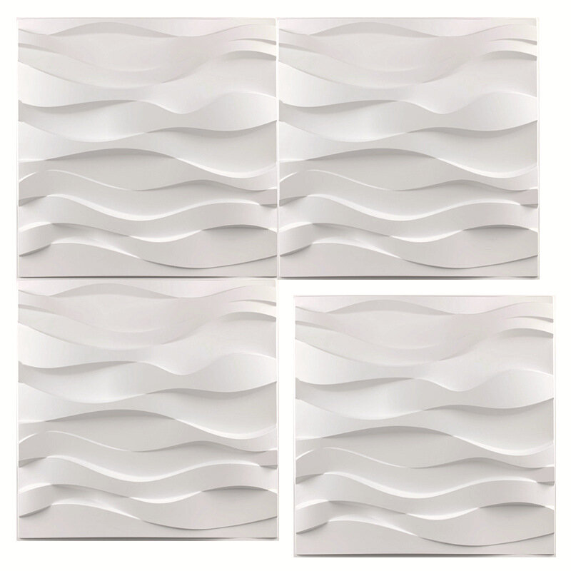 Panel de pared 3D con patrón de ladrillo de mármol, pegatina de papel tapiz, mural, diseño de diamante, decoración de azulejos, molde 3D, estética de los 90, 50x50cm