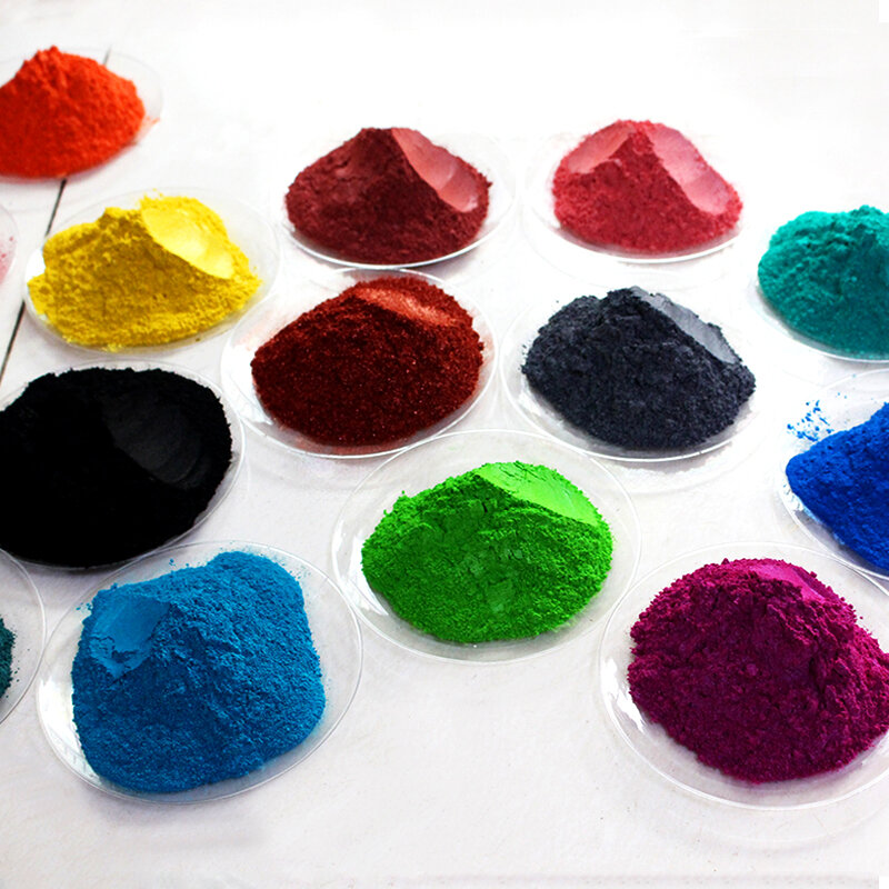 Mineral แป้งไข่มุกเคลือบ DIY Mica Powder Dye Colorant 50G ประเภท461สำหรับสบู่อายแชโดว์รถยนต์ Art