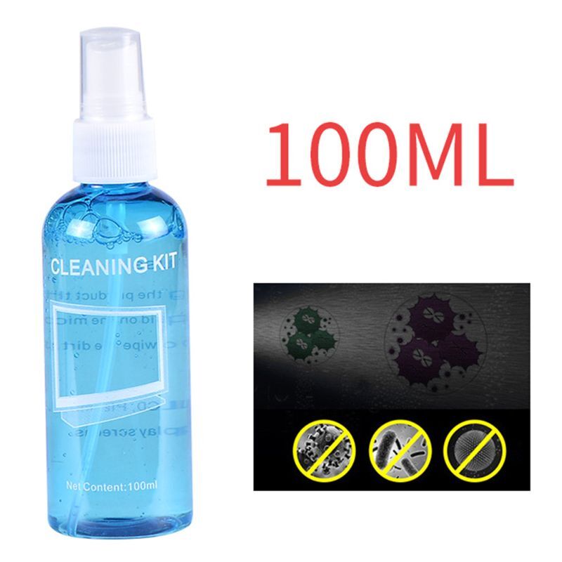 3 Pcs/Set Screen Cleaner Solution for Laptop/Phone/ iPad/Eyeglass /Household Appliances Cleaner Camera Cleaners Screen Cleaning