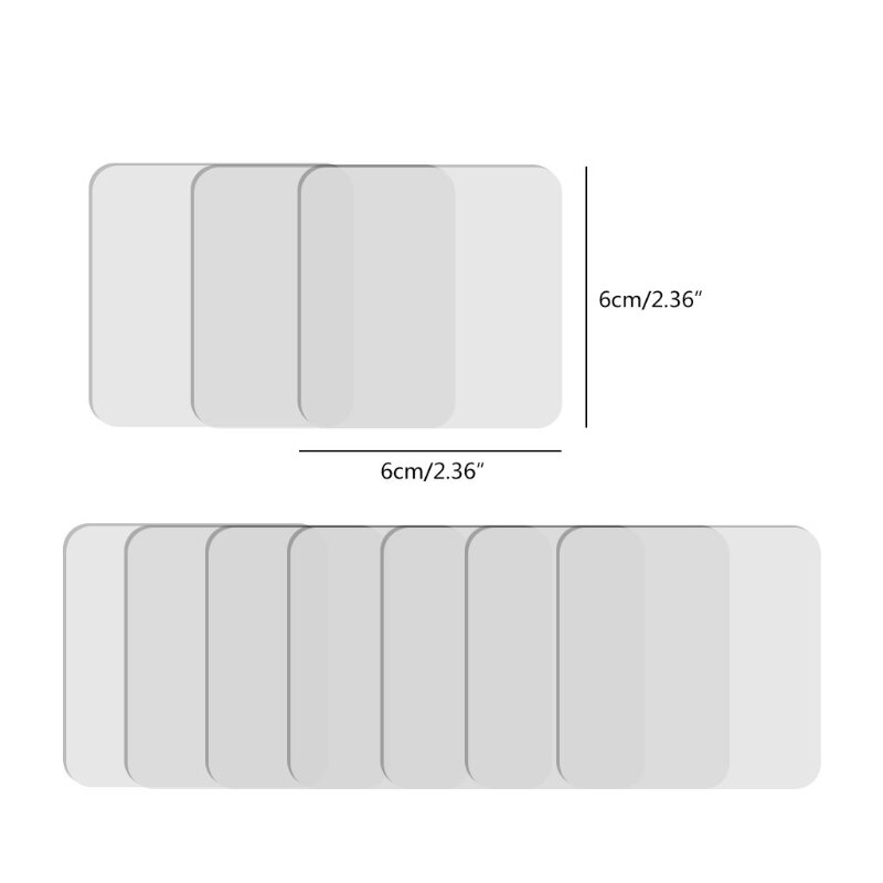 X7YF Doppelseitiges Klebeband Wiederverwendbare Wasserdicht Klebstoff Feste Hause Liefert Wand Montage Klebrige Gel Pad für Home Office Verwenden
