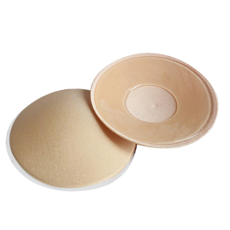 1Pair Self Adhesive Silicone Sexy Bra Pad Bra Breast Pad Pasties Petal Chest Stickers Nipple Cover Invisible
