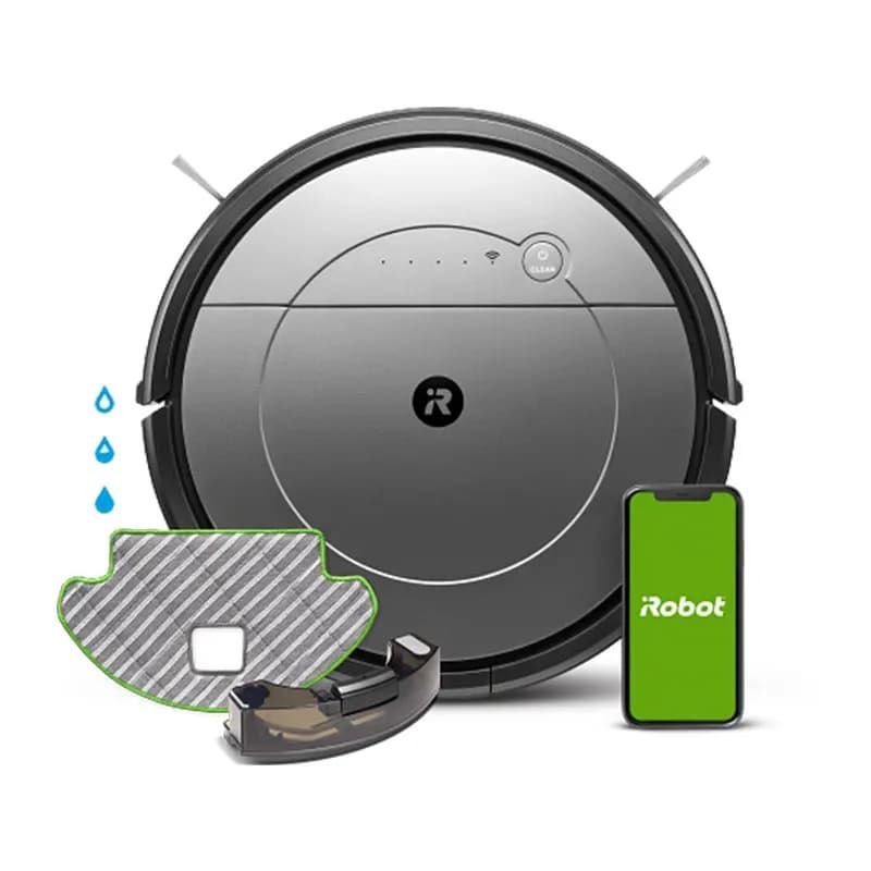 Accesorios de repuesto para iRobot Roomba Combo R1138, cepillo lateral principal, filtro Hepa, almohadilla para mopa