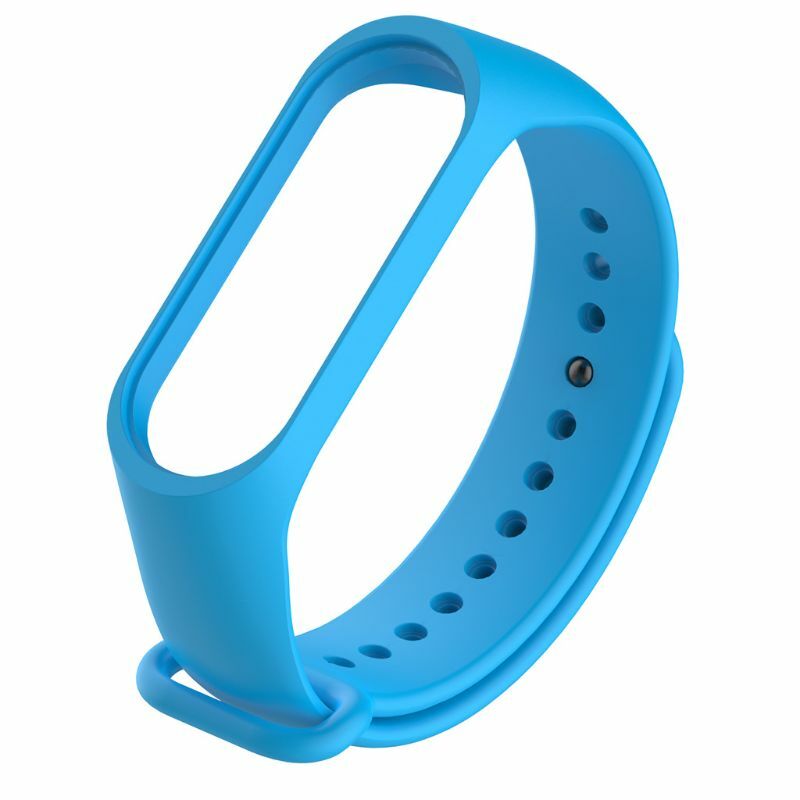 Silicone Band Suitable for Mi Band 4 3 Sports Watch Wrist Strap Bracelet Replacement Waterproof Belt Sweatproof
