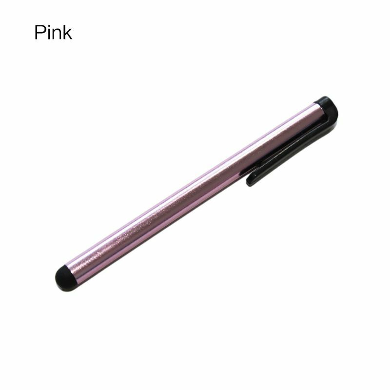 D5QC Clip Design Universal Soft Head For Phone Tablet Durable Stylus Pen Capacitive Pencil Touch Screen Pen