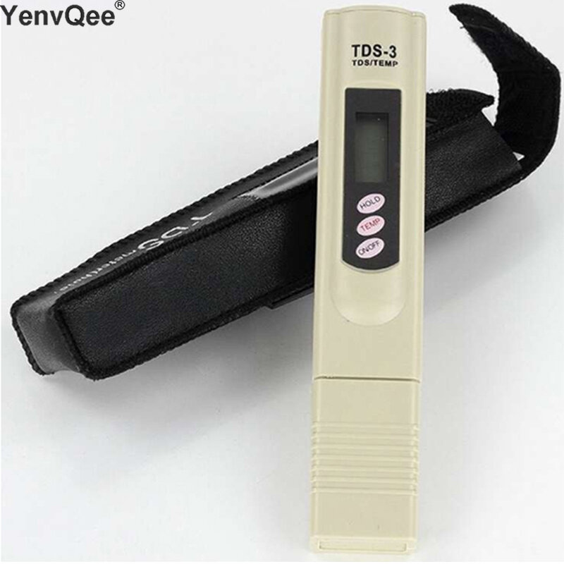 1pcsTDS-3 물 필터 휴대용 펜 유형 디지털 온도 측정기 테스터 필터 정수기 용 수질 순도 테스터