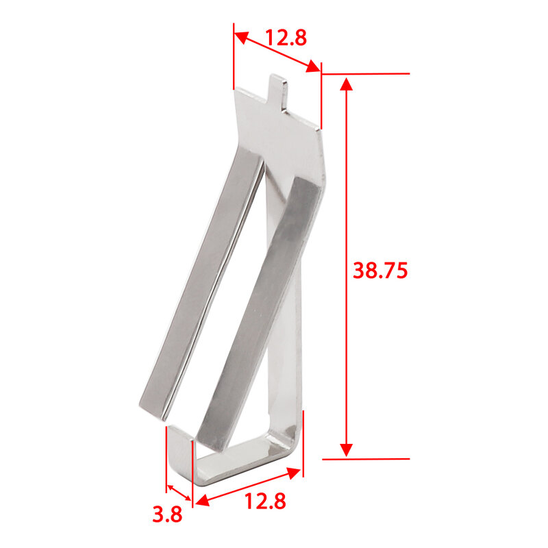 4/8 sztuk ze szkła ze stali nierdzewnej ogrzewane łóżko zacisk 3D części drukarki Heatbed klip dla Ultimaker Ender3 budowanie platformy Retainerc