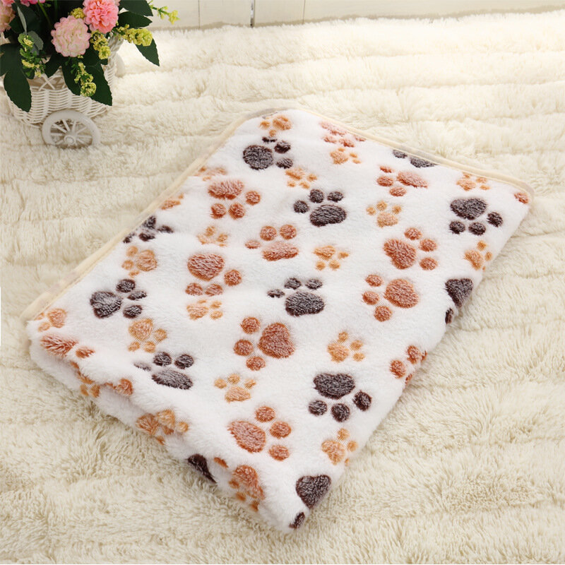 Alta qualidade manta perro couverture chien macio fofo cobertor do cão bonito pet almofada de lã quente e confortável para o gato do cão de hamster