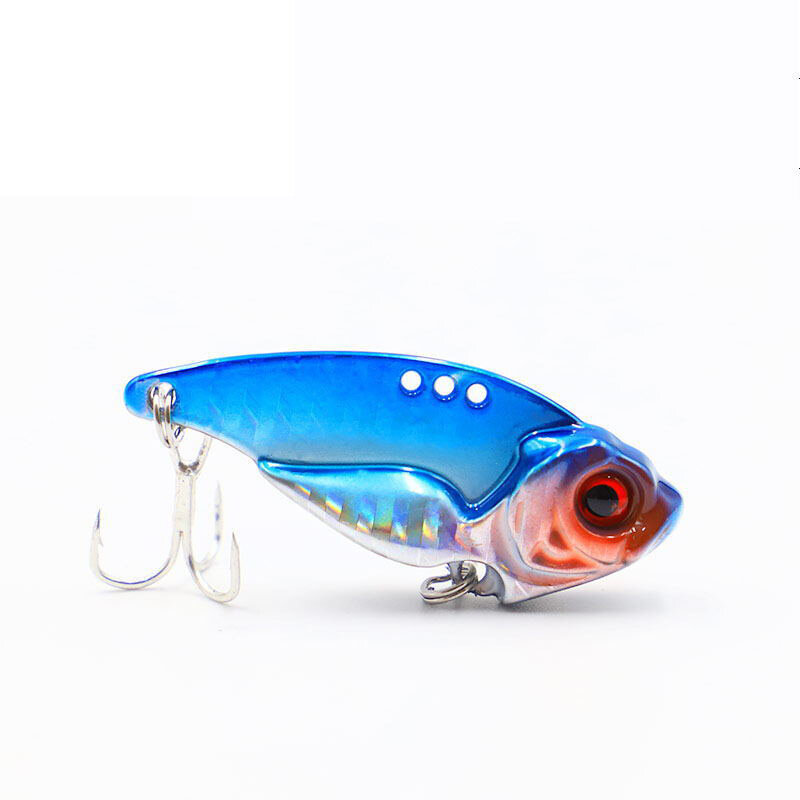 7/10/15/20g 3D EyesMetal Vib Blade Lure Sinking Vibration Baits Artificial Vibe for Bass Pike Perch Fishing 12 Colors