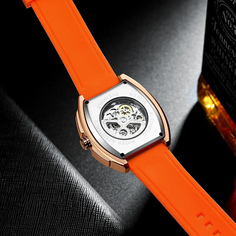 AILANG นาฬิกาผู้ชายนาฬิกาอัตโนมัตินาฬิกาคลาสสิกแฟชั่นผู้ชายนาฬิกากันน้ำ2021ใหม่
