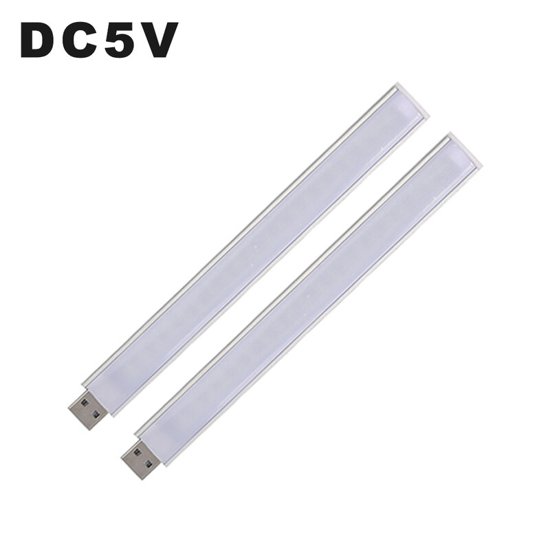 DC 5V Mini LED Night Light Portable 10LEDs 24LEDs USB Reading Table Lamp Bendable Extension Pole US Plug Adapter Book Lights