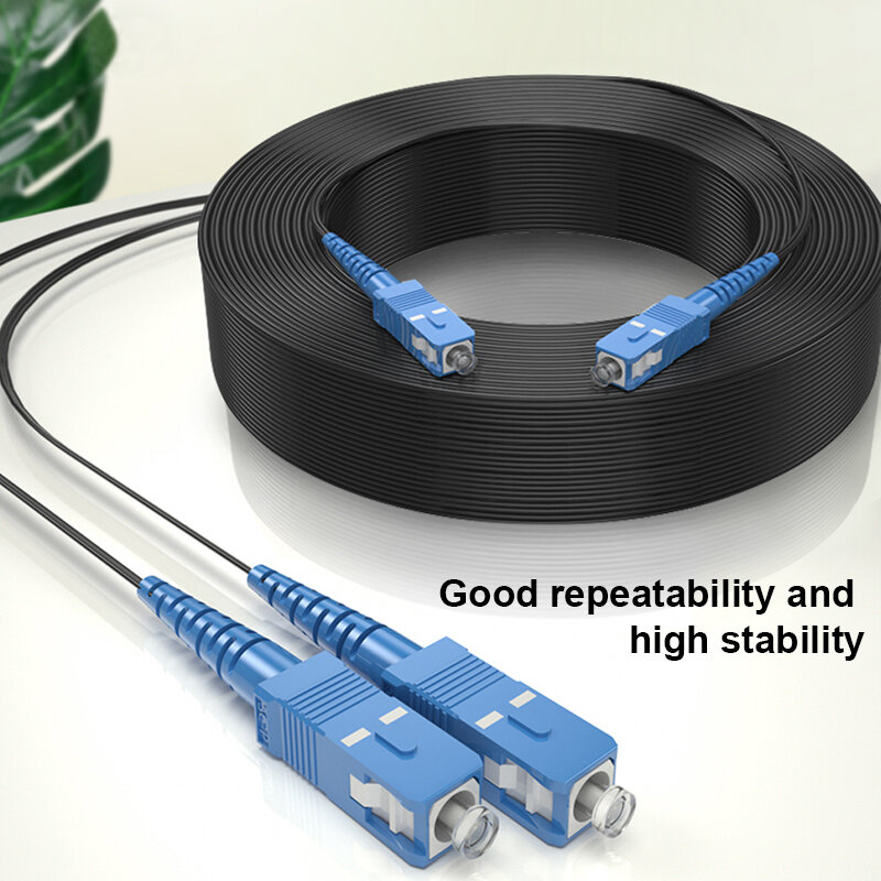 SC UPC zu SC UPC Fiber Optic Drop Kabel Single mode Simplex 2,0mm Außen Fiber Optic Patchkabel Optische patch Kabel