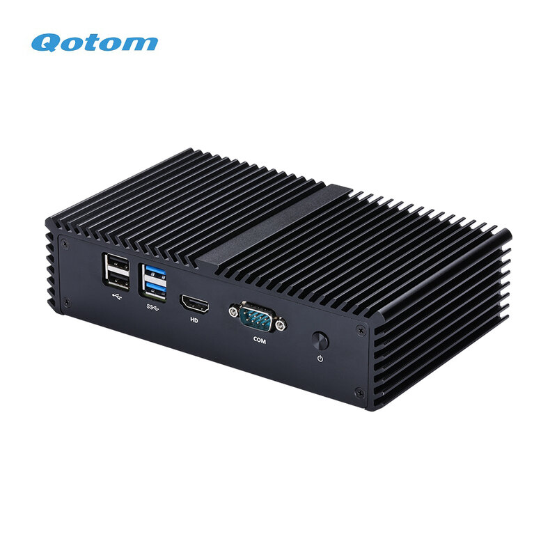 6x ports LAN Intel Gigabit pour construire un routeur de bureau à domicile, un pare-feu P95.ense Unemmêler Qotom, un mini PC Core i5 i7