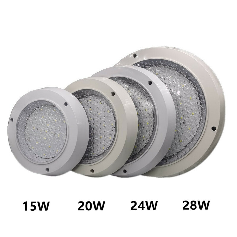 15 -30 medidores quadrados do banho do foyer da lente clara 15 -30 para a luz da cozinha luz de teto conduzida 15w 20w 24w 28w 165-245v da cozinha moderna