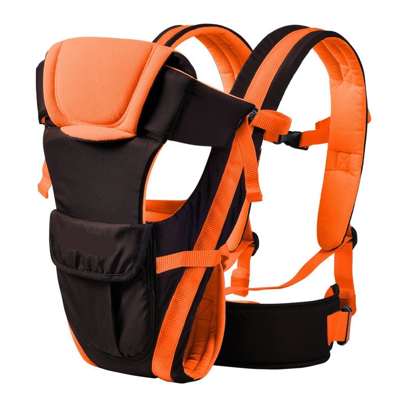 Bolsa canguru para carregar bebê, bolsa portátil para viagem de 0 a 24 meses para mamãe e bebê 4 em 1, mochila sling ajustável
