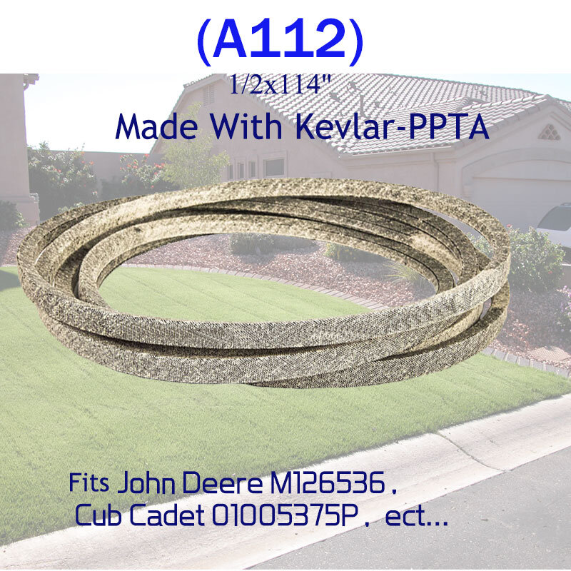Wykonane z Kevlar kosiarka pas 954-04137A odporność na wysoką temperaturę sucha ściereczka gorąca sprzedaży AC24118 M126536 M124895