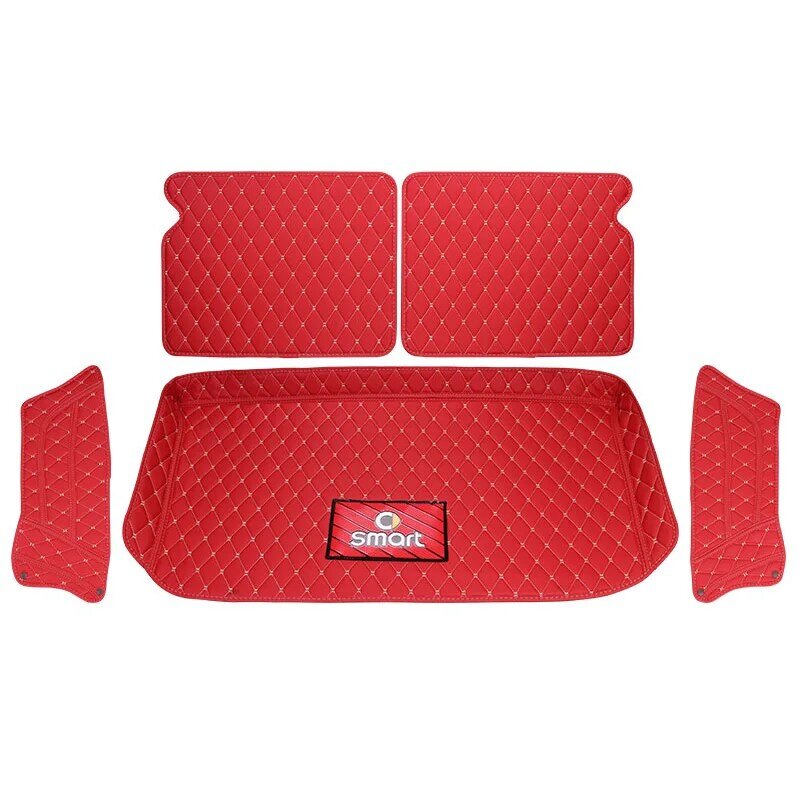 Alfombrilla de maletero para coche, almohadilla antiincrustante de protección para Smart Forfour 453, accesorios de decoración Interior, estilo