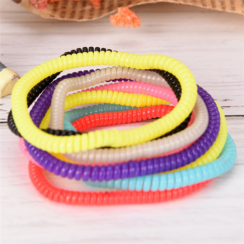 Bandas elásticas de colores para el pelo, accesorios para el cabello para coleta de niño, 10 Uds.