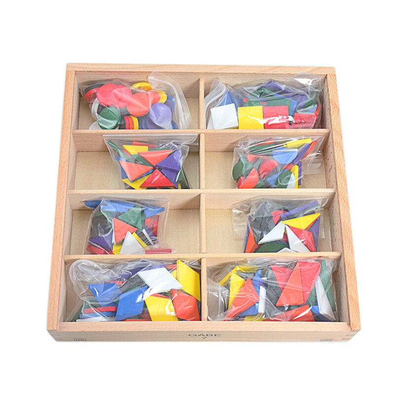 Froebel-herramientas de enseñanza para bebés, 15 juegos de caja de madera, aprendizaje temprano, juguetes educativos de entrenamiento preescolar para niños