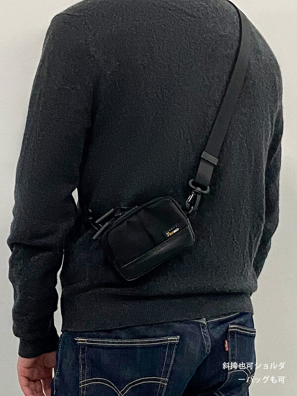 Bolso de hombro de tela de nailon Cordura para hombres, bolso de cintura informal de estilo japonés, bolso cruzado de mano impermeable, estilo coreano, recién llegado