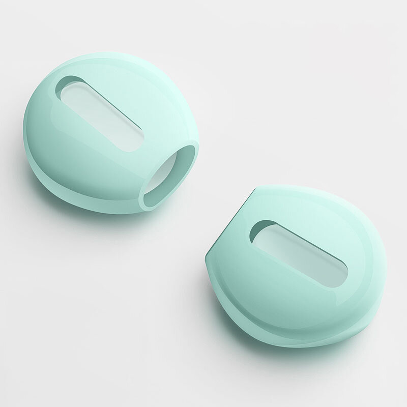 Étui AirPods en Silicone, 1 paire, embouts d'écouteurs souples et Ultra fins, antidérapants, housse pour écouteurs Apple