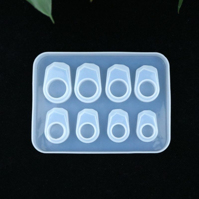 Silicone Ring Mold Pendant Mould Epoxy Resin Jewelry Making Tool Handmade DIY Crafts