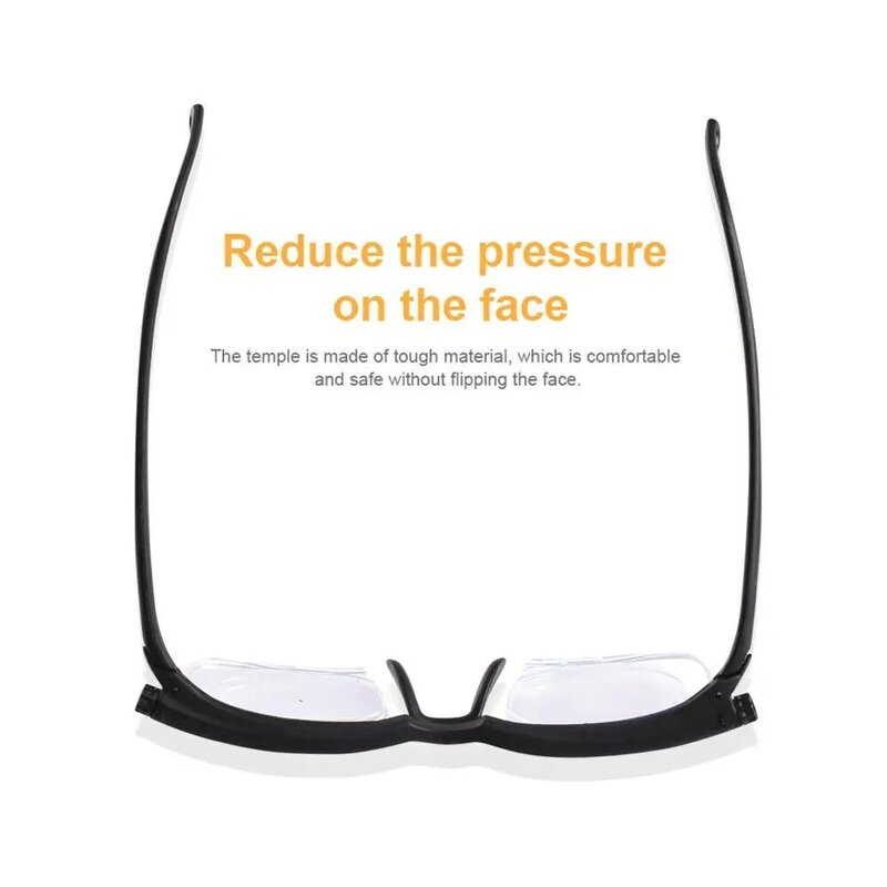 New Adjustable Strength Lens Eyewear Variable Focus Distance Vision Zoom Glasses Protective Magnifying Glasses with Storage Bag