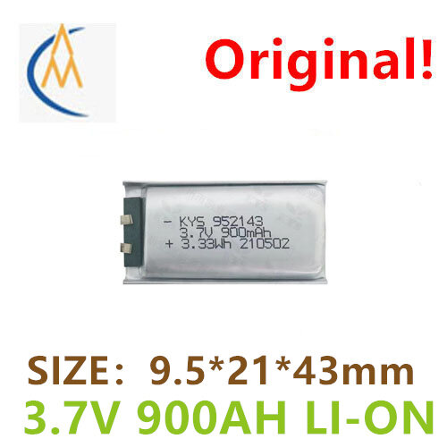 Batteria al litio polimero soft pack 3A scarica puro cobalto 952143 3.7V 900mAh batteria di potenza modello di aereo ad alta velocità