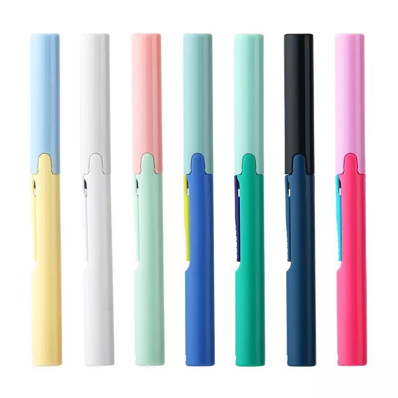 Plus Fitcut Curve Twiggy Scissor Multi Color Safe Portable Pair Folding Scissors Cutter for Paper Diary Office School A6572