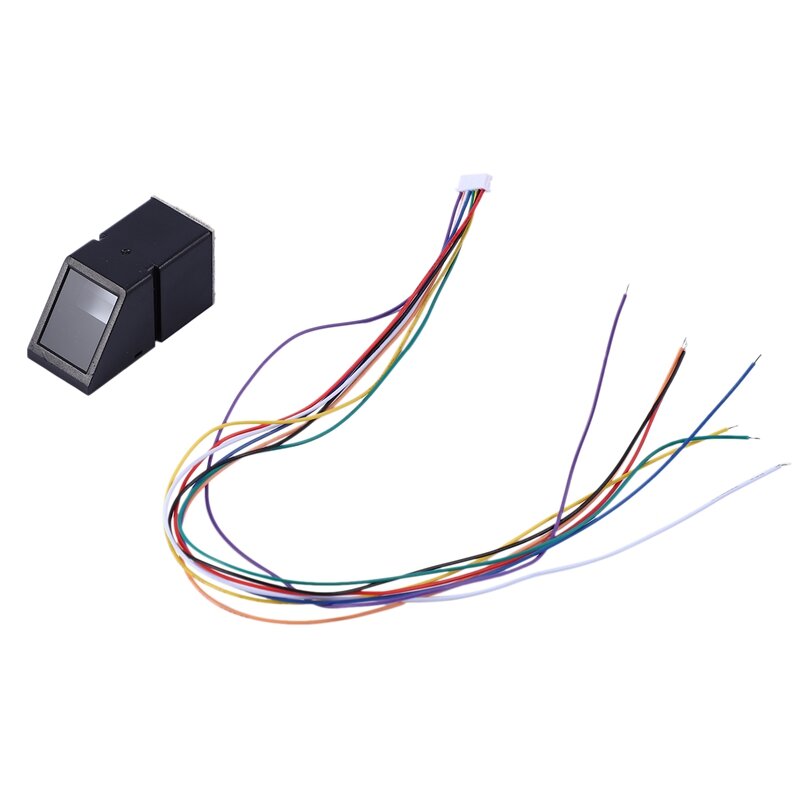 As608 módulo de sensor leitor impressão digital óptico módulo impressão digital para arduino fechaduras interface comunicação serial
