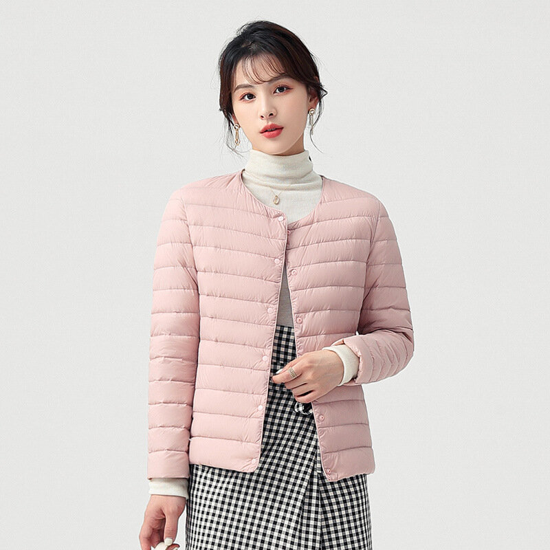 2021 vendita calda donna inverno bianco anatra piumini cappotti moda cappotti Casual da donna di alta qualità