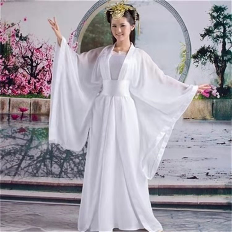Vestido Retro de dragón Hanfu para mujer, disfraz de hada tradicional clásica, trajes de actuación chinos antiguos, trajes de escenario
